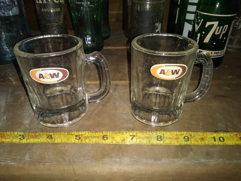 Vintage A&W Mini Mugs