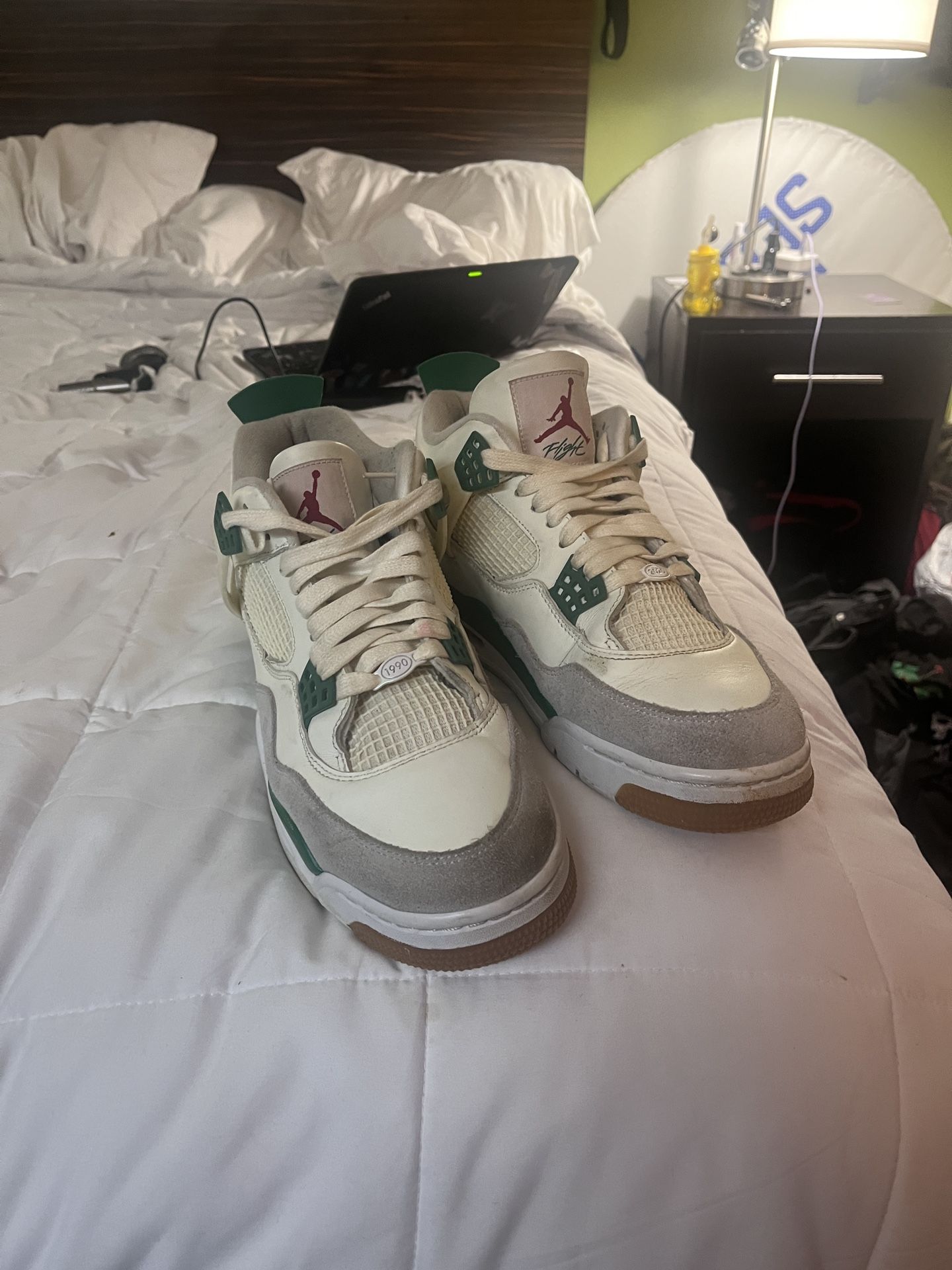 Nike SB x Air Jordan 4 “Pine Green” sneakers SIZE 12