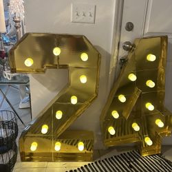 Marquee Numbers