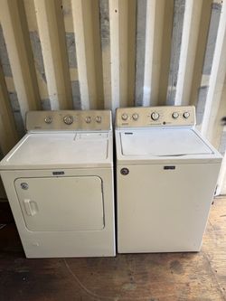 Washer and dryer set