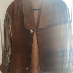 Bison Suede Leather Jacket
