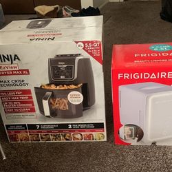 Air Fryer & Mini Fridge 