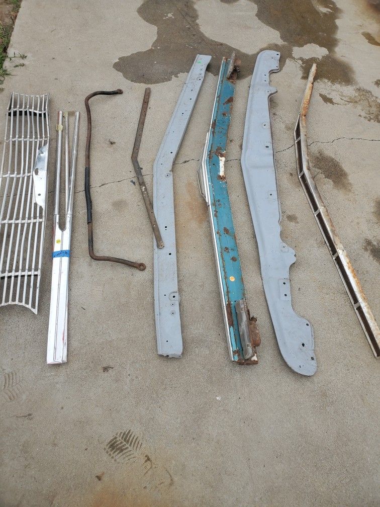 61 Impala Parts Originals Front End Parts Valance Grill Ect Package Deal Take All