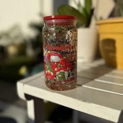Christmas Glitter Cup