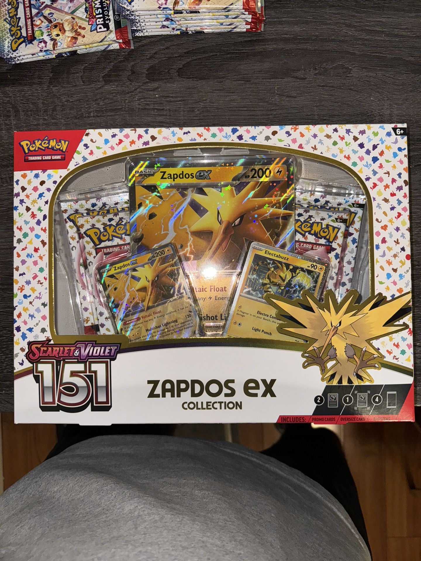 151 Zapdos ex Collection Box