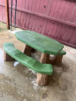 Step2 Kids Plastic Picnic Table with Benches