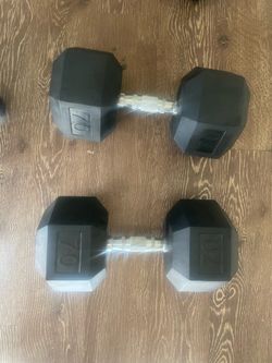 Dumbbell Weights 70lbs