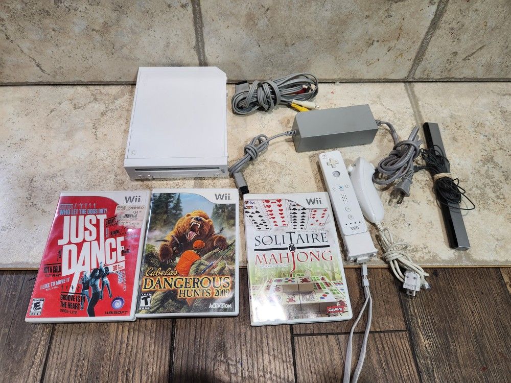 Nintendo Wii, Ready To Play, Sell Or Trade