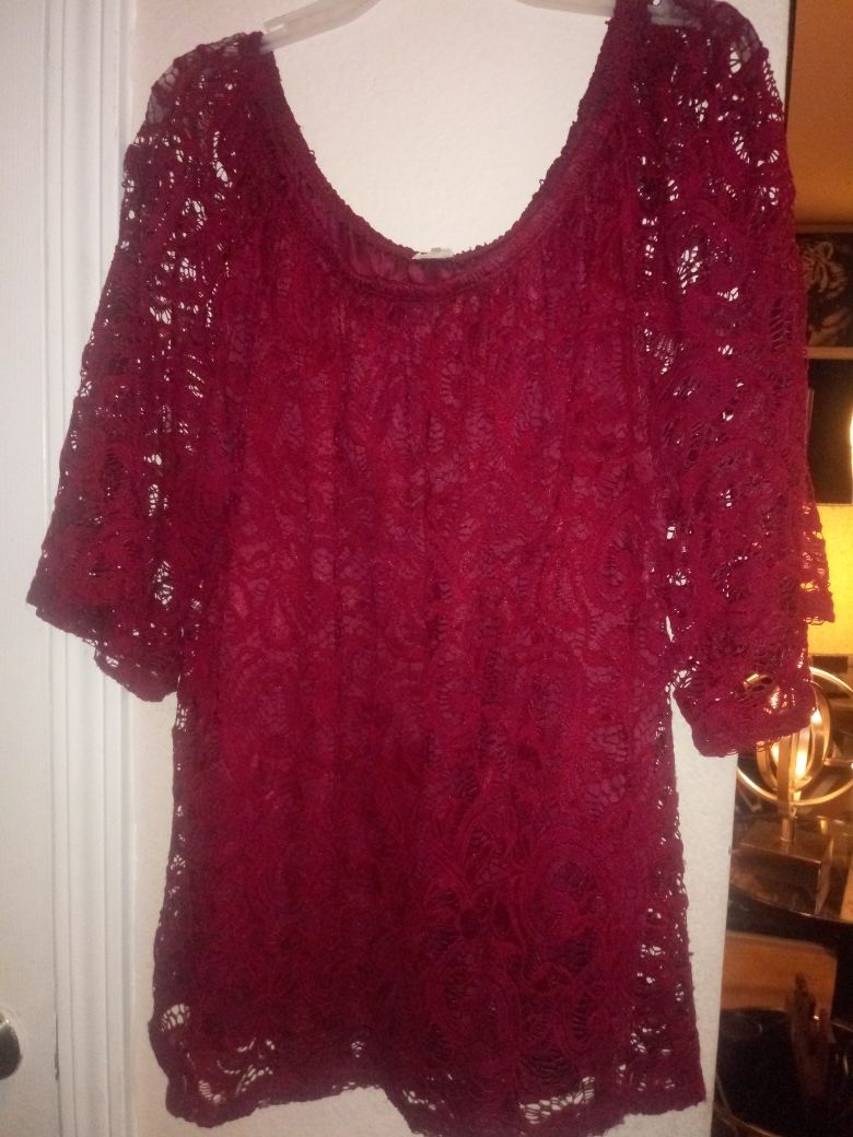 Blouses size xl to 1x $3 each