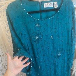 Plus Size Evening Dress Shirt 