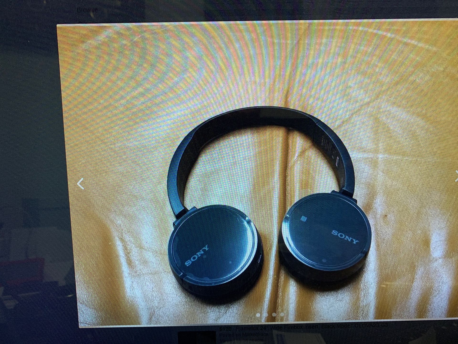 Sony - WH-CH500 Wireless On-Ear Headphones - Black