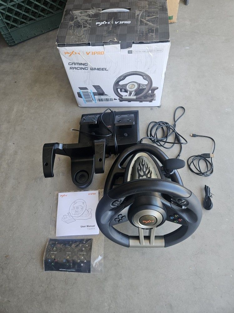 PXN V3 Racing Wheel & Pedals