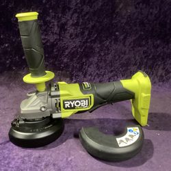 🧰🛠RYOBI ONE+ HP 18V Brushless Cordless 4-1/2” Angle Grinder-NEW!(Tool Only)-$100!🧰🛠