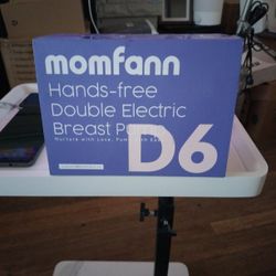 Breast Pump D6, Ultra-Lightweight Hands Free Wearable Breast Pump with Upgraded Leak-Proof Double-Seal Flange, Electric Breastfeeding 