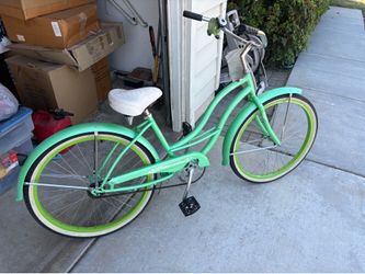 Micargi Bicycle Beach cruiser  new. Color  key lime green