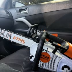 STIHL MS 201 TC CHAINSAW  (New/ Nueva)