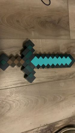 Light up Minecraft diamond sword