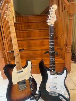 Fender Classic 50s Telecaster and Fender Stratocaster