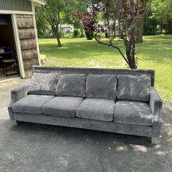 Grey Large Couch 