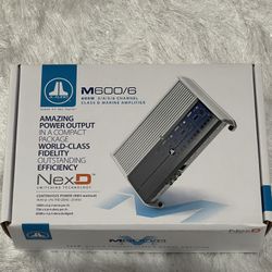 JL Amplifier M600/6 Amp Brand New Never Used 