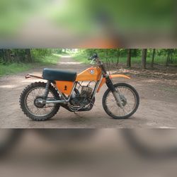 Maico Dirt Bike, Classic Orange Two-Stroke - Good - Fearrington, NC