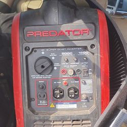 Predator 2000 watt Super Quiet Generator 