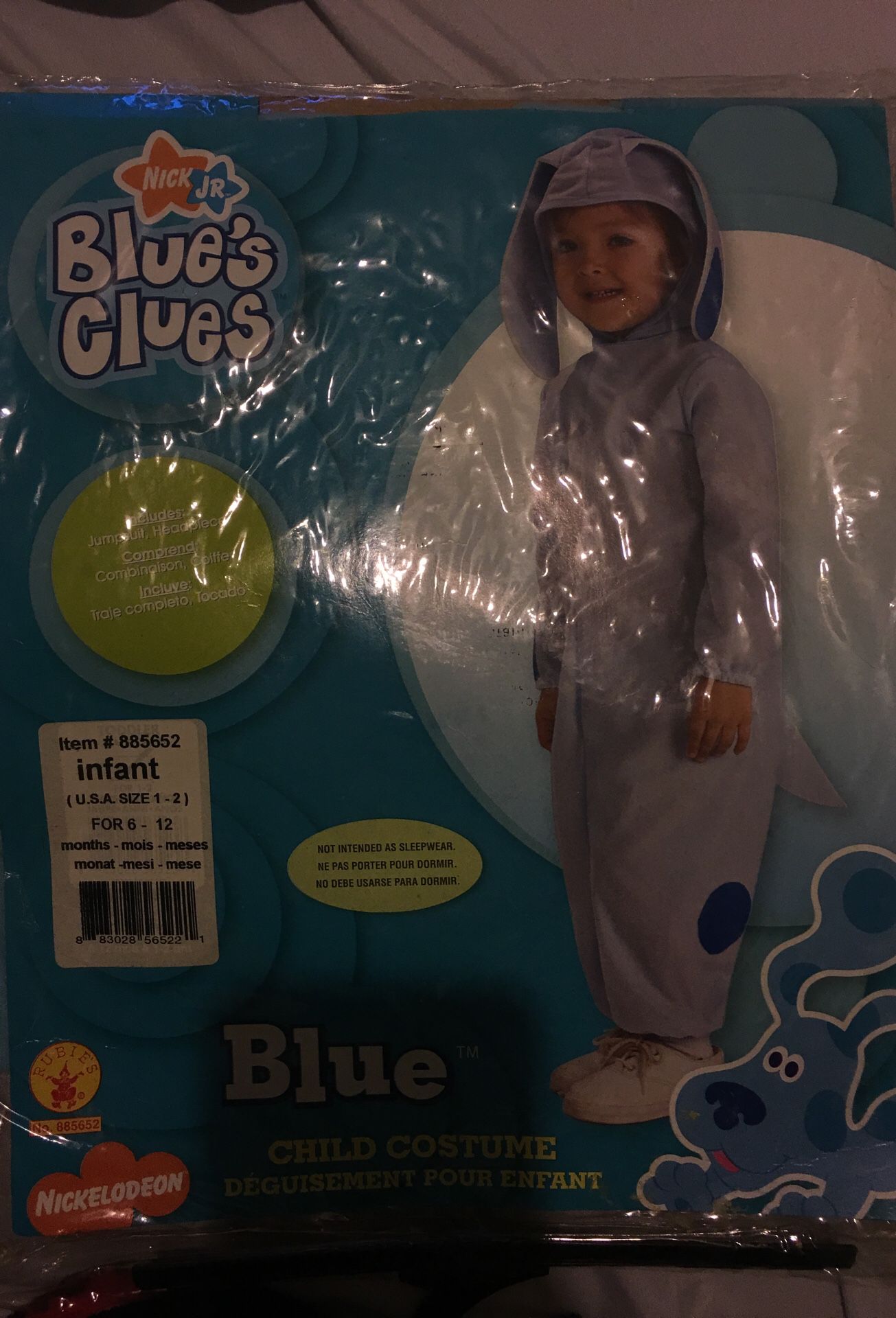 Blues clues infant costume