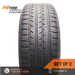Set of 2 Used  9.5/32    235/55R18  100V  Yokohama  YK-CTX
