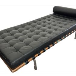 Alphaville Italian Leather Barcelona Daybed