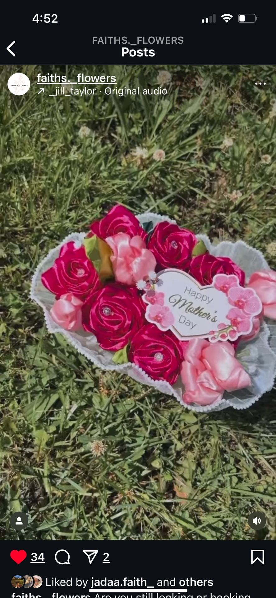 Eternal flower arrangements