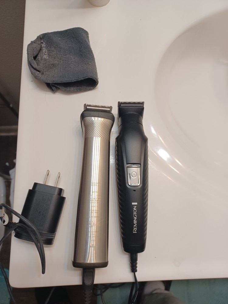 Remington And Phillips Facial Trimmers