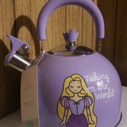 New Disney rapunzel Princess rapunzel tea kettle teapot.  