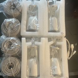 4K IP Wired Bullet Security Camera with Smart Deterrence and Smart Motion Sensor