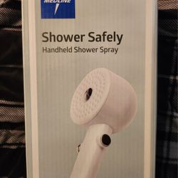 Shower Safely Handheld Shower Spray Wand