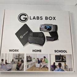G Labs Box - Zoom, Google Meet, Facebook Messenger, Microsoft Teams - Video Conferencing Device