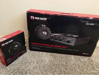 Trak Racer Bass Shakers w 200 Watt Amp