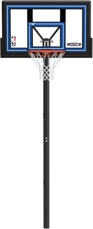 Lifetime NBA In-Ground Basketball Hoop, 50 Inch Shatterproof Fusion - $200