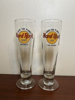 Hard Rock Cafe Glasses