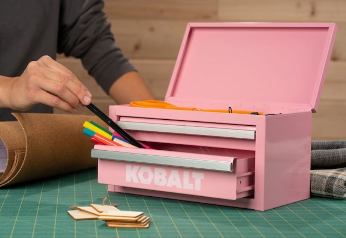 PINK Kobolt Tool Box