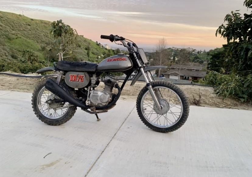 1973 Honda XR75 First Year Collector Rare