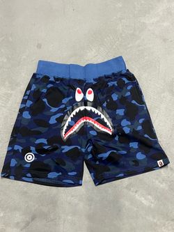 Bape blue shorts