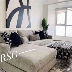 L Shape Sectional With Chaise 💛 No Needed Credit Check 💛 $39 Down Payment with Financing