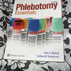Phlebotomy 6th Edition Essentials
