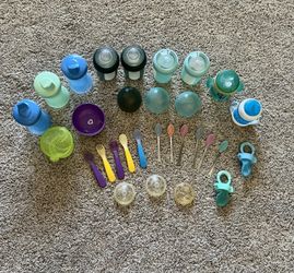 Baby Bottles and Utensils