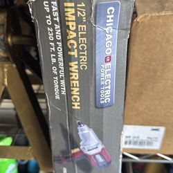 Chicago 1/2 impact gun with cord