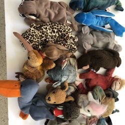 Beanie Babies…..  (Lot Of 16)