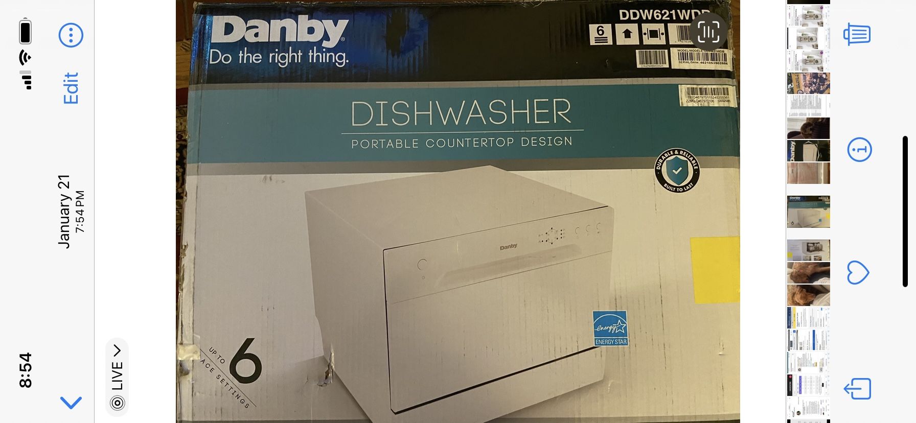 Counter Top Dishwasher