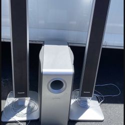 Panasonic Subwoofer & Tower Speakers
