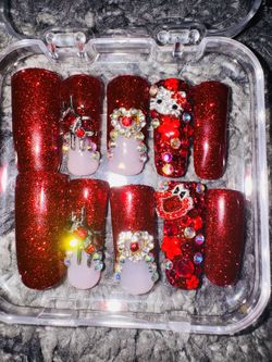 Red Hello Kitty Set