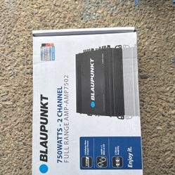 Blaupunkt 750 Watts 2 Channel Amplifiers 